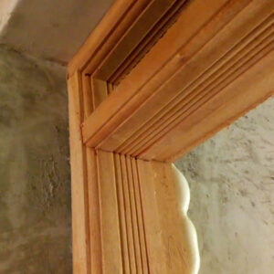 Mahogany door frames